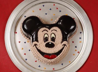 Mickey Mouse birthday cake at Walt Disney World